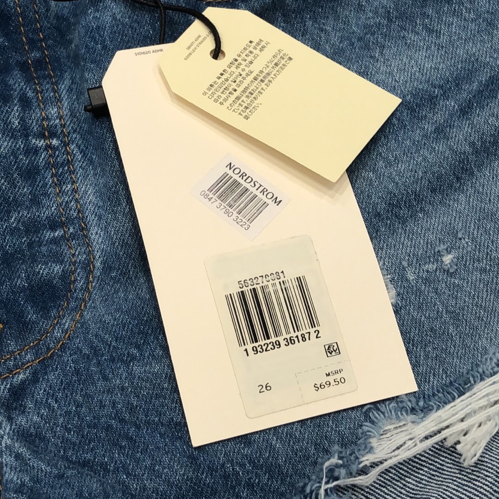 501 LEVI’S CUT OFF SHORTS - Picture 6 of 10